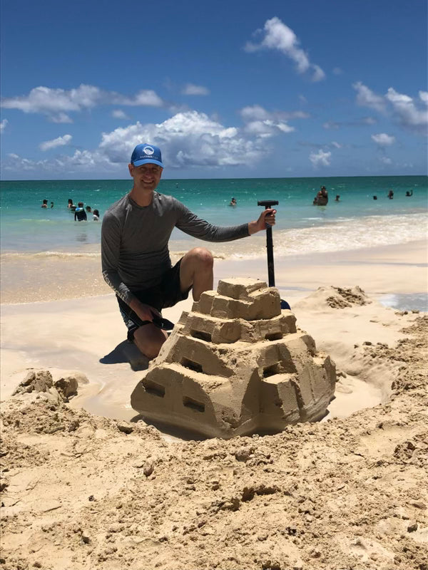 Sandcastle at Kailua Beach Park