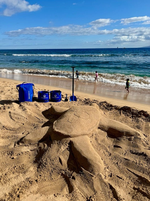 Castle on Maui beach